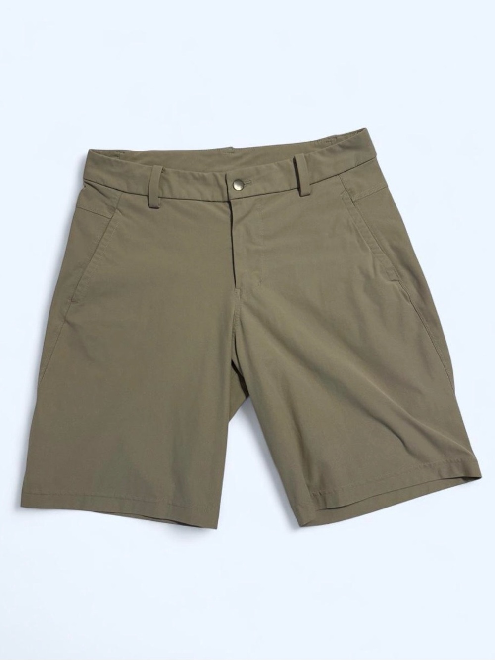 Men’s Lululemon Khaki Green ABC Classic-Fit Golf Shorts